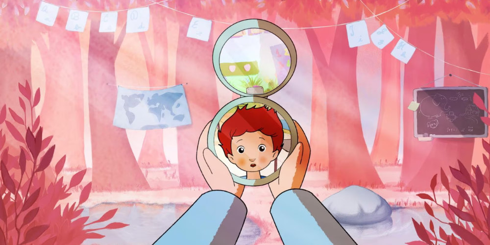 cartoni animati autismo lo specchio di lorenzo